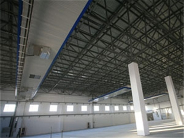 酒泉仓储物流网架加工厂家案例